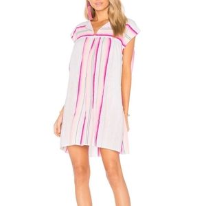 Lemlem Elsi Pink Mini Dress size X-small